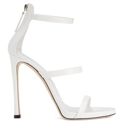 Giuseppe Zanotti Harmony High-heel Sandals In White