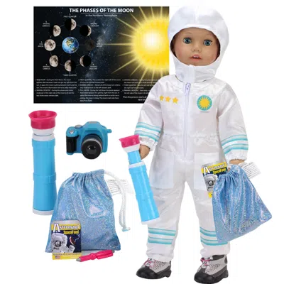 Teamson Sophia's 8 Piece Smithsonian Astronaut Accessories For 18" Dolls, Multicolor