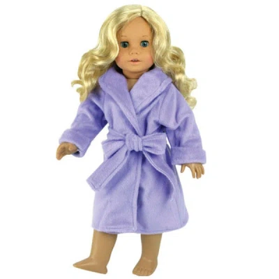 Teamson Sophia's Soft Robe For 18" Dolls, Lavender