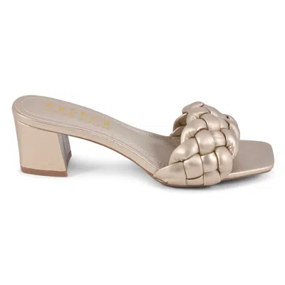 Andrew By Andrew Stevens Aya Gold In Beige