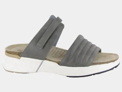 Yaleet Women's Naot Vesta Platform In Foggy Gray Leather In Grey