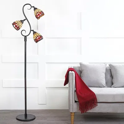Jonathan Y Designs Walker Tiffany-style 70.5in Multi-light Floor Lamp