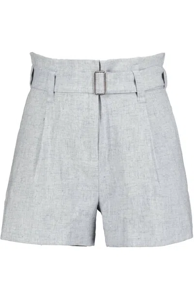 Bishop + Young Montecito Short In Paradise In Grey
