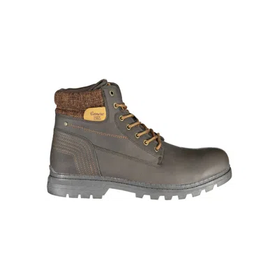 Carrera Elegant Lace-up Contrast Detail Boots In Grey