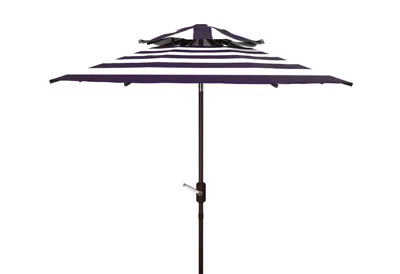Safavieh Iris Fashion Line 9ft Double Top Umbrella
