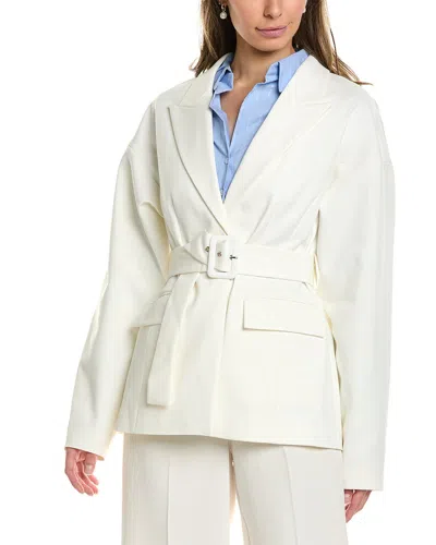 Bcbgmaxazria Belted Jacket In Beige