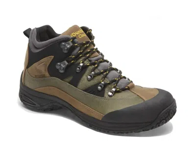 DUNHAM MEN'S CLOUD WATERPROOF BOOT IN GREEN/GREY 