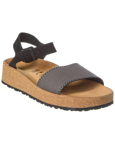 Papillio By Birkenstock Glenda Suede Sandal In Black