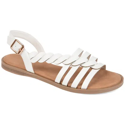 Journee Collection Journee Women's Solay Sandal In White