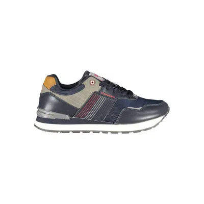 Carrera Sleek Blue Sports Sneakers With Logo Accent In Multi
