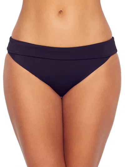 Panache Anya Riva Fold-over Bikini Bottom In Blue