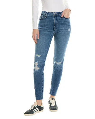 Black Orchid Carmen High Rise Ankle Fray Jazz It Up Jean In Blue