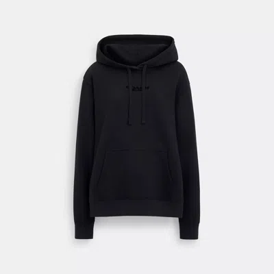 Coach Outlet Signature Hoodie In Black
