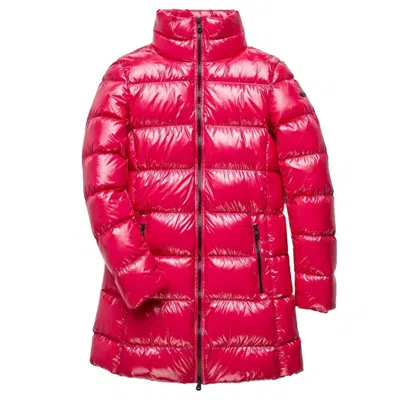 Refrigiwear Pink Nylon Jackets & Women's Coat In Red