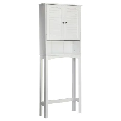 Teamson Home Louis Wooden Space Saver With Shutter Style Doors