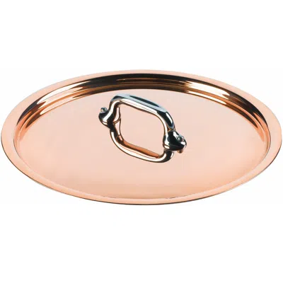 Mauviel M150s 18cm / 7 Inch Lid, Cast Stainless Steel Handle