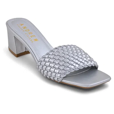 Andrew By Andrew Stevens Lada Silver In Grey
