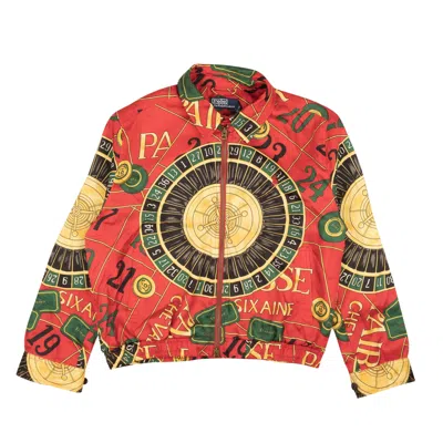 Polo Ralph Lauren Red Classic Harrington Bomber Jacket In Multi