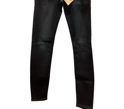 Rose Royce Women's Skinny Jean In Washed Black In Blue