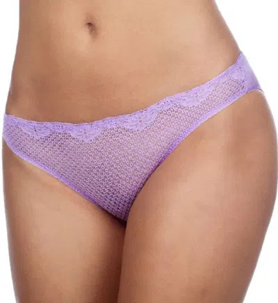 Timpa Lingerie Duet Lace Low-cut Bikini In Lilac In Purple