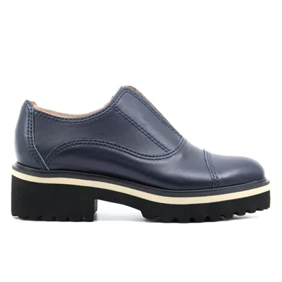All Black Women Cowman Lugg 23 Loafer In Navy In Blue