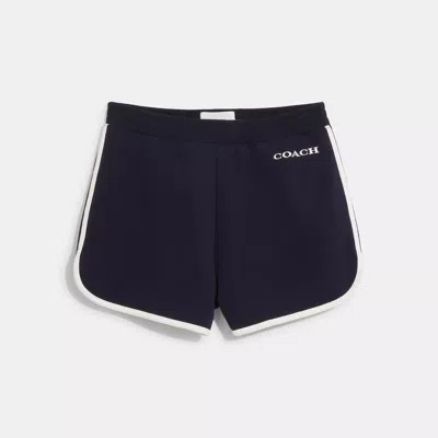 Coach Outlet Essential Retro Sweatshorts In Black