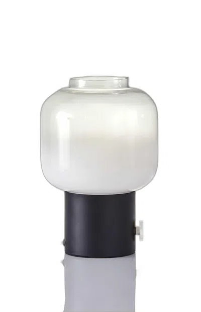 Homezia Mod Pod Black Glass Table Lamp