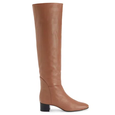 Giuseppe Zanotti 45mm Clelia Boots In Brown