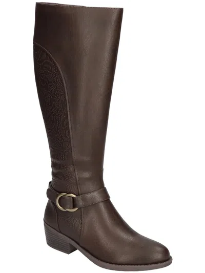 Easy Street Luella Riding Boot In Brown