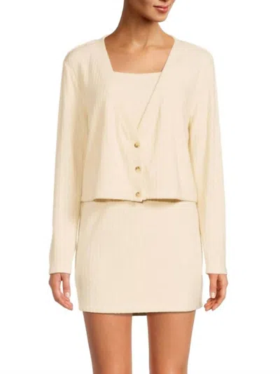 Saylor Tirzah Dress In Beige