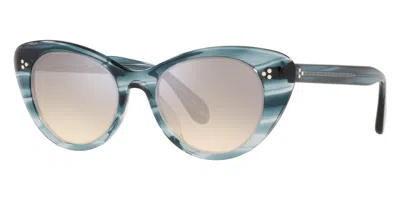 Oliver Peoples Women's 51mm Washed Lapis Sunglasses In Blue