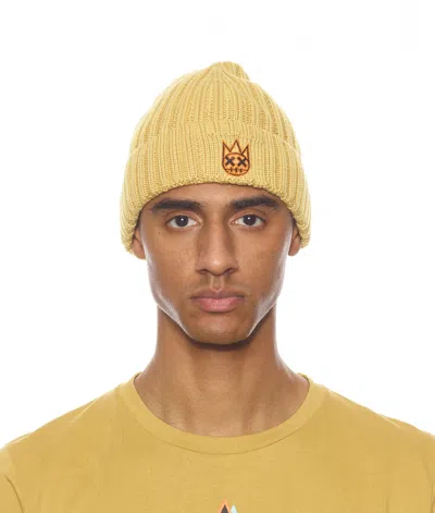 Cult Of Individuality Logo Beanie In Gold