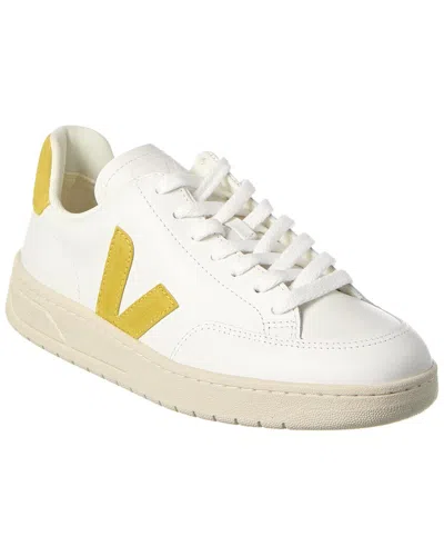 Veja Low Top Rubber Sole Sneakers In White