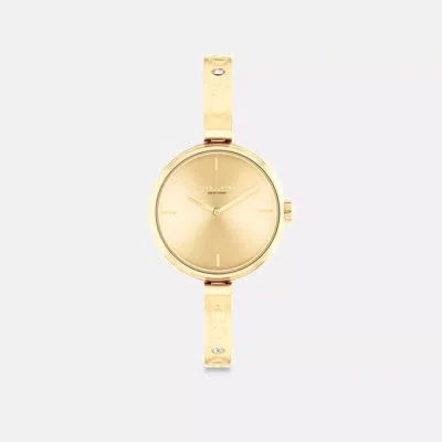 Coach Outlet Jamie Watch, 28 Mm In Gold