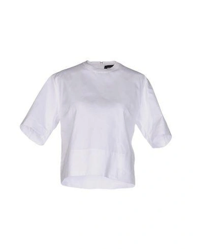 Shop Dsquared2 Blouse In White