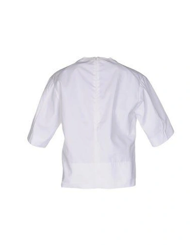 Shop Dsquared2 Blouse In White