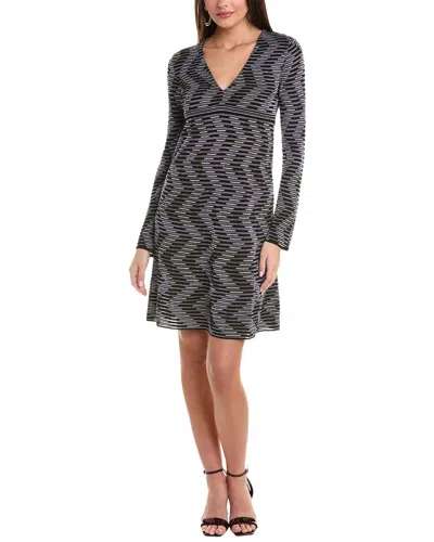 M Missoni Midi Dress In Grey