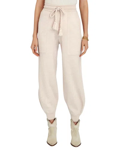 Ulla Johnson Calla Pant In Oatmeal Melange In Beige
