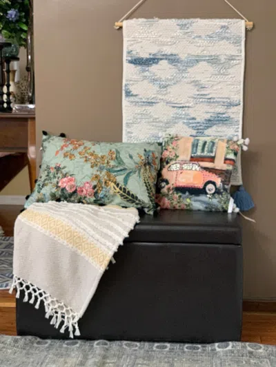 Vibhsa Hand Illustrated Decorative Pillow