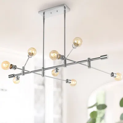 Jonathan Y Atlas 36" 6-light Modern Vintage Iron Arm-adjustable Led Chandelier