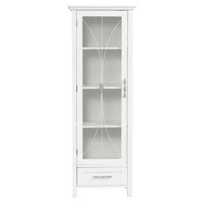 Teamson Home Delaney Wooden Linen Cabinet With Drawer