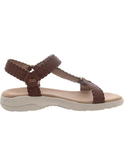 EASY SPIRIT TAYTUM 2 WOMENS FAUX LEATHER ANKLE STRAP 