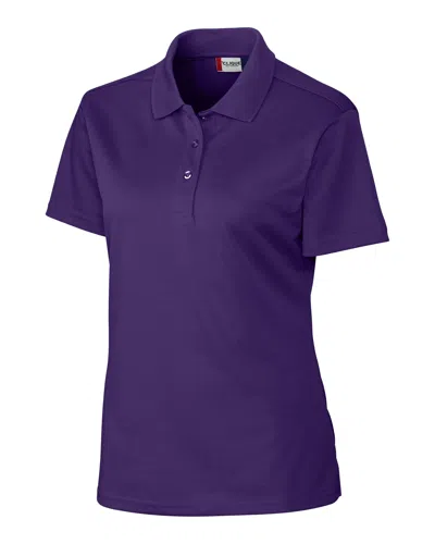 Clique Lady Malmo Snagproof Polo Shirt In Purple