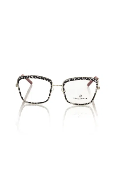 Frankie Morello Multicolor Metallic Fibre Frames In Grey