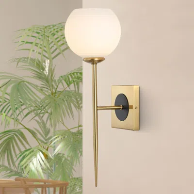 Jonathan Y Sylvie 6" 1-light Coastal French Country Iron Led Sconce