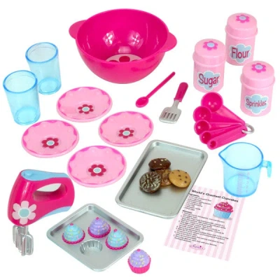 Teamson Sophia's Pretend Baking Accessories 26 Piece Set For 18" Dolls
