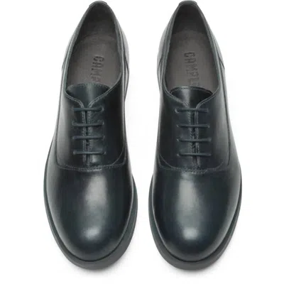 Camper Women's Bowie Shoes In Off Blue In Black
