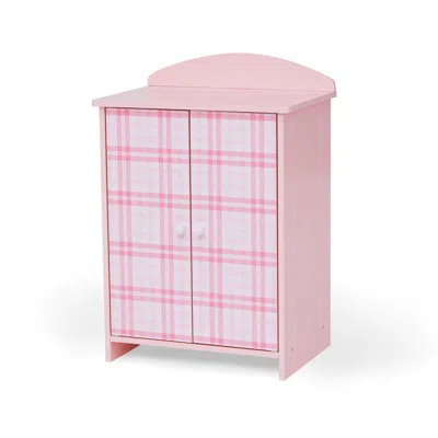 Teamson Sophia's Aurora Princess Armoire, Robe, Slippers For 18" Dolls, Pink