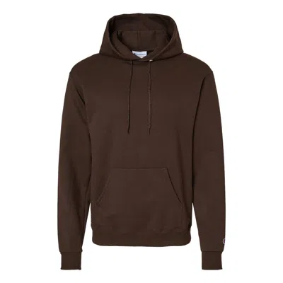 Champion Powerblend Hooded Sweatshirt In Black