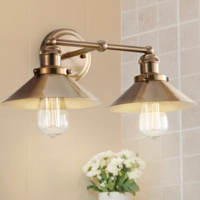 Jonathan Y August 17.5" 2-light Metal Vanity Light